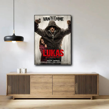 Van Damme Poster Canvas Painting Wall Art for Picture Coffee House Bar Living Room Bedroom Restaurant Home Wall Decor