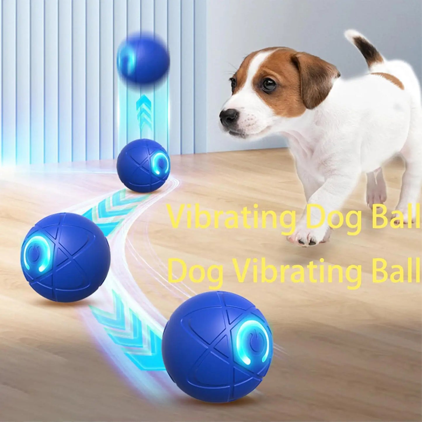 Smart Dog Toys Electronic Interactive Pet Toy Ball Moving Ball USB Automatic Moving Bouncing For Puppy Birthday Gift Cat Product