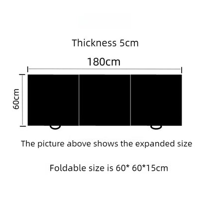 Foldable Yoga Mats Thicken Multifunctional Yoga Mats Waterproof Antiskidding Fitness Mat Leather Portable Sports Equipments