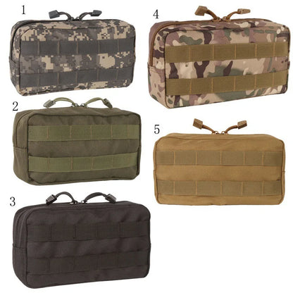Tactical Molle EDC Tool Pouch Hunting Vest Dump Drop Pouches Outdoor Sports Fishing Camping Accessories Organizer EMT Waist Bag