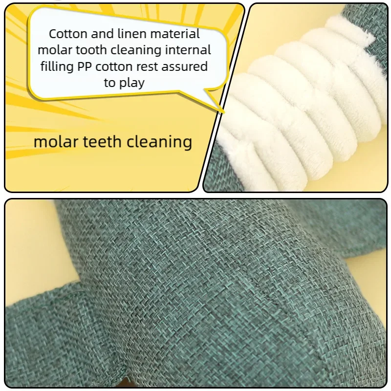 Pet Toys Geese Shape With Sound Bite Resistant Teeth Grinding Teeth Cleaning Supplies For Small Medium Large Dog Cat Pet