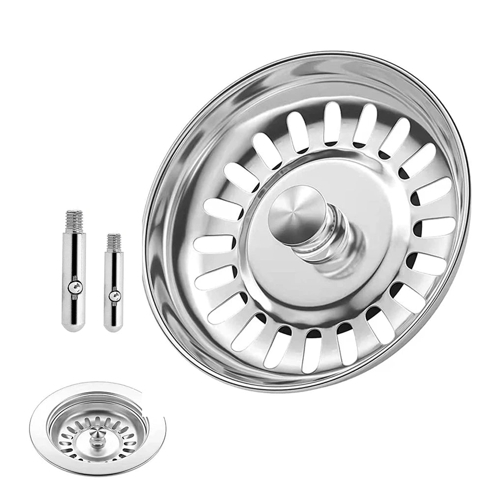 Premium Kitchen Sink Strainer Stainless Steel 80/82/84mm Bathroom/kitchen Sinks /basins Along With Bath Tubs Waste Plug Filter