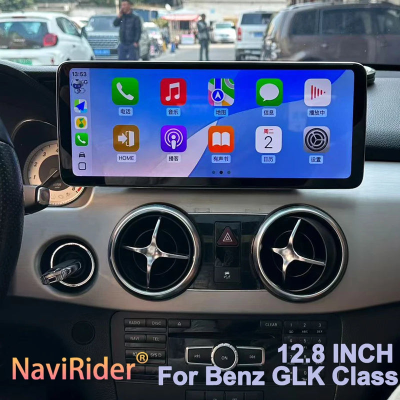 12.8 Car Radio For Mercedes GLK Class NTG 4.5 2013 2014 2015 GPS Navigation Auto Touch Screen Carplay Car Video Player Head Unit