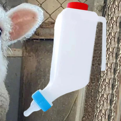 Goat Bottles For Feeding Baby Goats Lamb Bottle Feeding Bottle Lamb Feeder Bottle Milk Feeder Hangable Goat Bottle Lamb Nursing