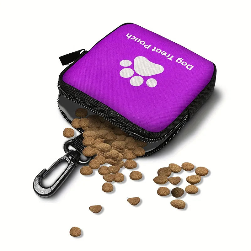 4pcs Portable Dog Treat Bag Outdoor Training Dog Food Pocket Multifunctional Dog Reward Bags Pet Supplies
