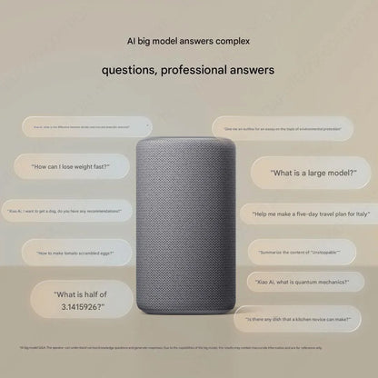 New Xiaomi Mijia Smart Speaker AI Bluetooth Super Xiaoai Smart Sound Continuous Command Control Mi Home APP Control 5.3Bluetooth