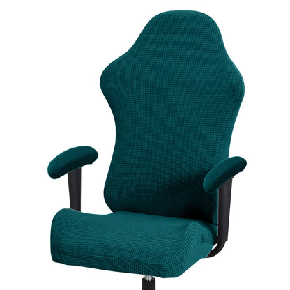 Thick Jacquard Office Computer Game Chair Slipcovers Stretchy  Reclining Racing Gaming Chair Cover Protector With Armrest Cover