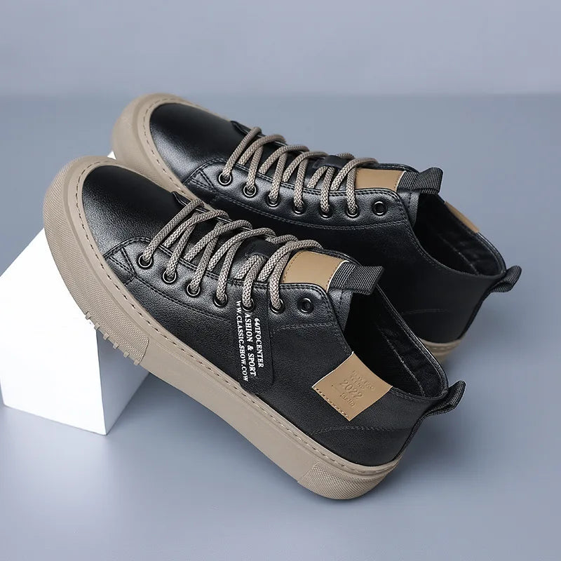 Men's Casual Sports Shoes, Fashionable, Retro, Classic, Handmade, Breathable and Warm, Suitable for All Seasons, Hiking Shoes