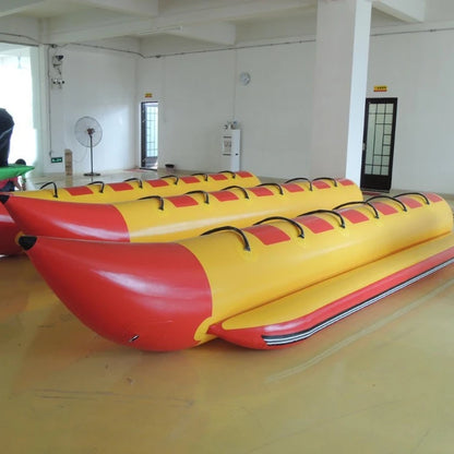Inflatable Banana Boat For Sale| 2 Years Warranty, Inflatable Fishing Boat| Free Design, TUV, Inflatable Water Banana Boat