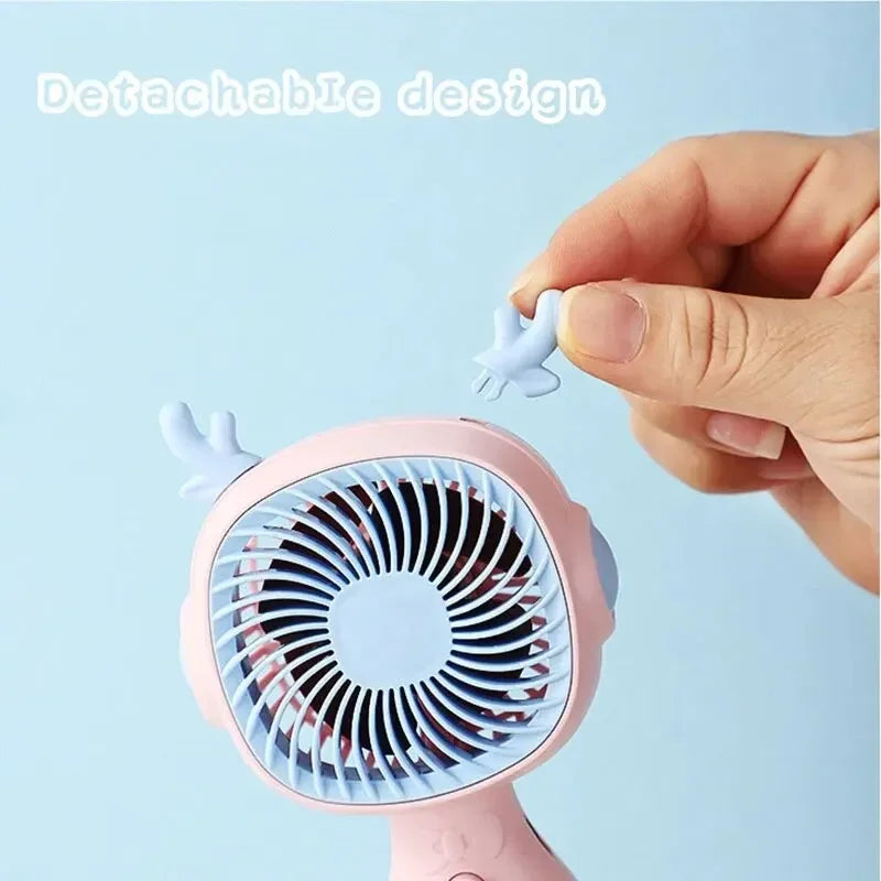 Mini Portable Fan Handheld Electric Fan for Home Outdoor Travel Camping Air Cooler Handheld Small Pocket Portable small Fan 1pcs
