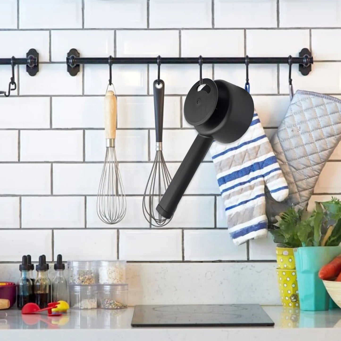 Steam Diverter Compatible with Thermomix TM7 – 360° Rotating Steam Deflector with, Kitchen Cabinet Protection