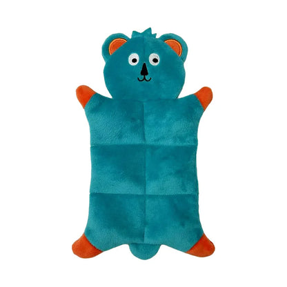 Dog Vocal Toys Cute Non-stuffed Soft Plush Toy Puppy Educational Teething Chew Toys Pet Supplies for Small Medium Dogs