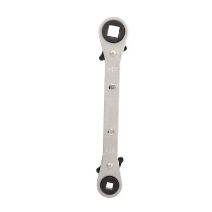 1/4 3/8 3/16 5/16 inch Double-ended Ratchet Wrench Durable Construction Ratcheting Mechanism Refrigeration Wrench Professional