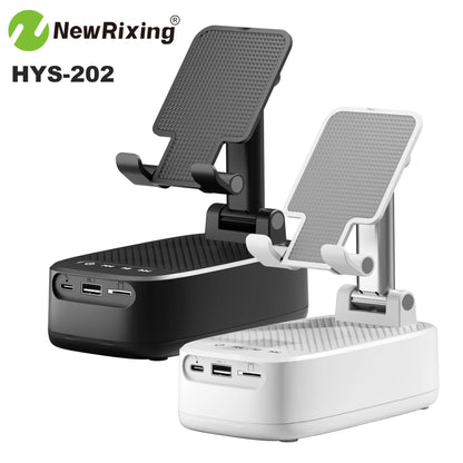 Wireless phone holder,Portable speaker,Speaker phone holder,emergency power bank,1800mAh battery,USB charging,hands-free