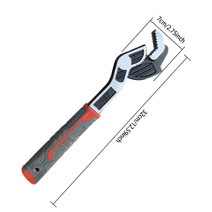 Multifunctional self-locking wrench adjustable wrench quick wrench adjustable pipe wrench plumber multifunctional hand tool