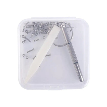 Screwdriver Assorted Kit Glasses Screws Replacement Glasses Screws Sets Sunglass Repair Tool Glasses Screws Eyeglass Nose Pads