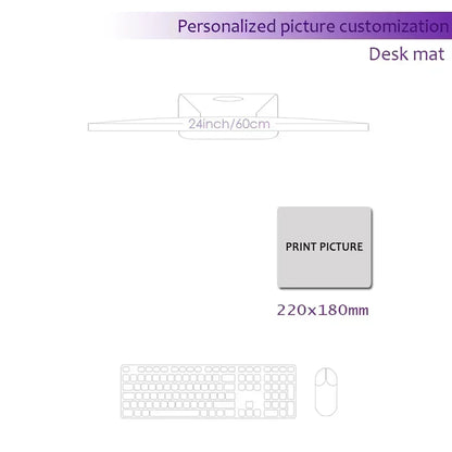 Custom Desk Mat, Mouse Pad 60x35cm, Personalized Gift, Large Mouse Pad,Custom Gift, Personalized Mouse Pad, Personalized Deskmat