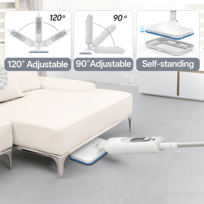 Vastorm Steam Mop Powerful 6 in 1 Handheld Scrubbing Steam Vacmop Detachable Floor Steam Cleaner High Temperature for Hardwood Floor Marble Floor Kitchen Carpet-F2