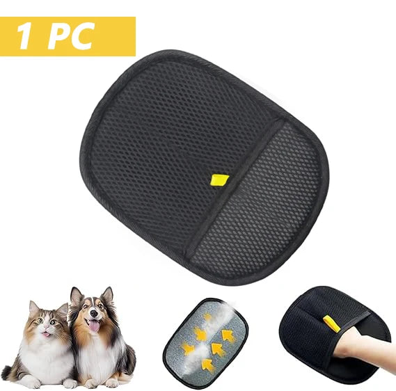 Pet Grooming Gloves Static Dedusting Brush Pet Hair Remover Brush Removing Dog Cat Hair From Sofa Carpet Clothes Tool Supplies