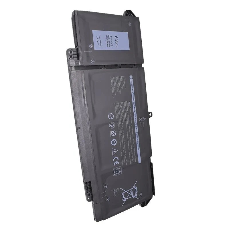 9JM71 7FMXV 15.2V 63Wh Li-ion Laptop Battery for Dell Latitude 5320 7320 7420 7520 with Tools
