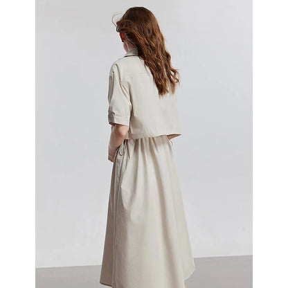 TOYOUTH Women Dress 2025 Summer New Elegant Dress 8529028