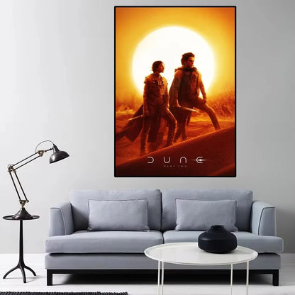 Dune Part Two Poster Home Room Decor Livingroom Bedroom Aesthetic Art Wall Painting Stickers