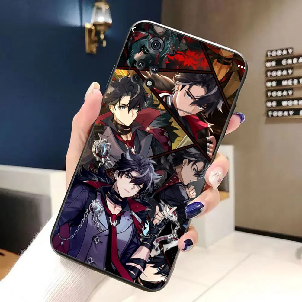 Zhongli Xiao Genshin Impact Phone Case For Xiaomi 15 15T 14T 13 12T 11 11T POCO F8 F7 F6 F5 X8 X7 X5 M6 M7 PRO Case Funda Cover