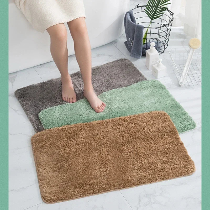 Absorbent Non - slip Floor Mats, Door Mats for Bathroom, Hall, Living Room, Home Decoration Carpets