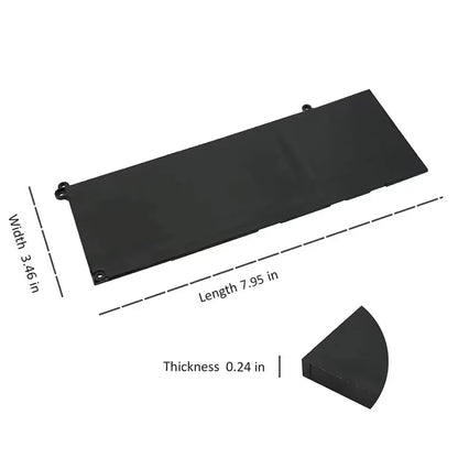 G91J0 11.25V 41Wh Laptop Battery for Dell Latitude 3320 3330 3420 3520 Inspiron 3510 3511 3515 3520 3525 3530 5320 5330 Series