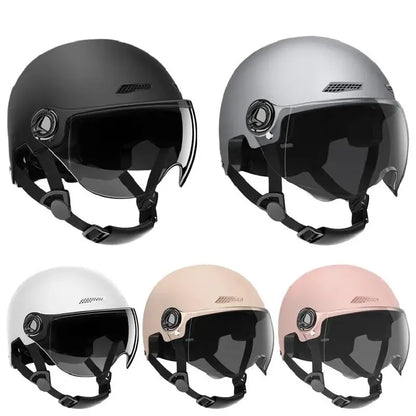 Motorcycle Helmet Classic Retro Scooter Half Helmet Ultralight Cycling Helmet MTB Bike Bicycle Motorcycle Helmet For Women Men