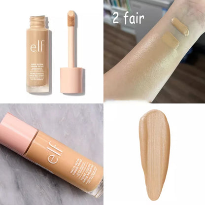 Elf Liquid Foundation Naturally Covers Flaws Waterproof Oil Control Moisturizing Long Lasting Base Makeup Professional Product