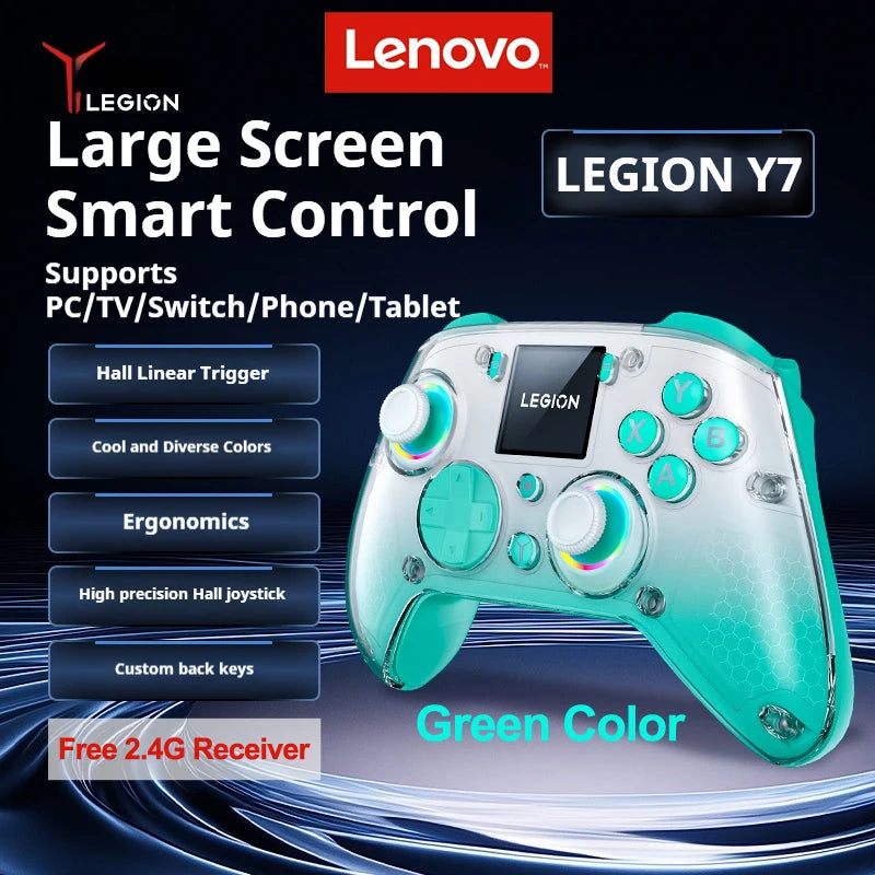 Lenovo Y7 LEGION Controllers for Switch 2 Lite Wireless Remote Gamepad For Joystick Controllers For Switch Screen Menu Display