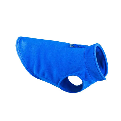 Warm Fleece Dogs Clothes Pet Dog Jacket Vest With D-Ring For Small Dog Cats Clothing French Bulldog Costumes Chihuahua Coat