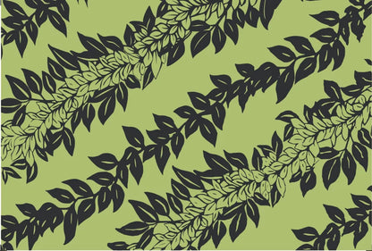 New Arrival Rayon Cotton Hawaiian Sarong Pareo Beach Wrap With Attractive Leaf Print for Women Trendy Versatile Bikini Cover-up
