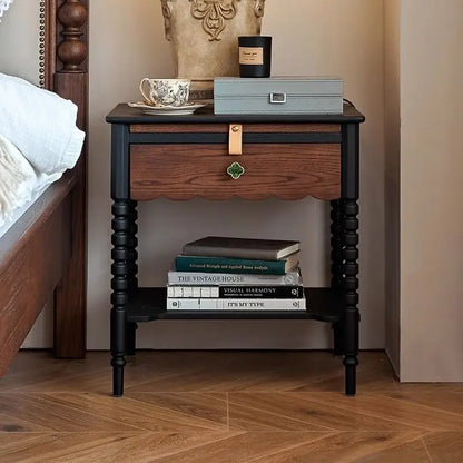 French, Retro, Shelves, Side Cabinets, Living Room, Side Table, Sofa, Corner Table, Solid Wood, Bedside Table, Storage Cabinet