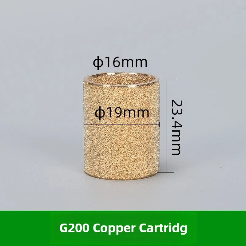 HEBAI AFR BF BFR GFR AW AF 2000 3000 4000 5000 Pneumatic Air Filter Element Copper Cartridge Fiber Filter Element Air Treatment