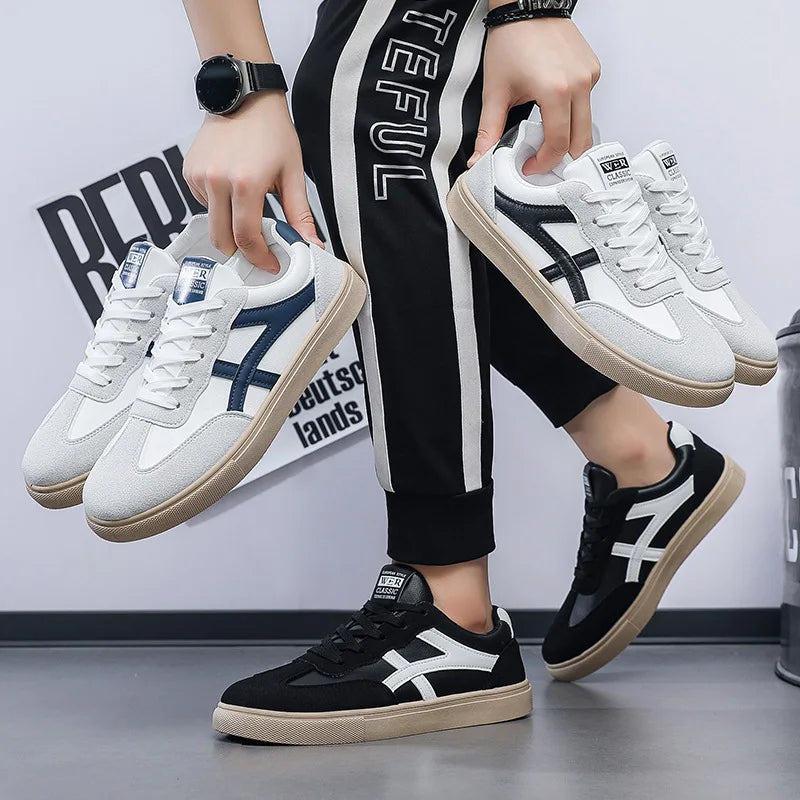 Men's Casual Shoes  New Fashion Lightweight Casual Outdoor Walking Shoes Sneakers Anti-slip Flat Men's Shoes