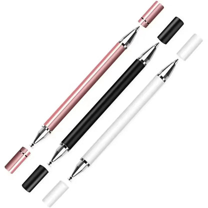 2 In 1 Stylus Pen For Smartphone Tablet Drawing Capacitive Pencil Universal Android Mobile Phone Screen Touch Pen For iPad mini