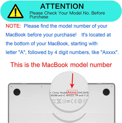 MOSISO MacBook Laptop Case for Air 13 13.6 15 inch M5 M4 M3 M2 Macbook Pro 14 16 M5 A3434 Plastic Hard Shell