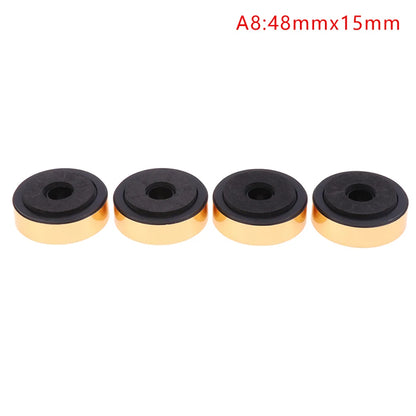 4pcs Speaker Spikes Stand Feets Audio Active Speakers Repair Parts Accessories DIY For Home Theater Sound System
