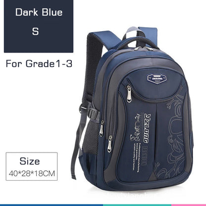 Backpack School Bag Back Pack For Boy Children Kid Child Teenager Schoolbag Male Men Primary Bookbag Bagpack Book Portfolio Teen