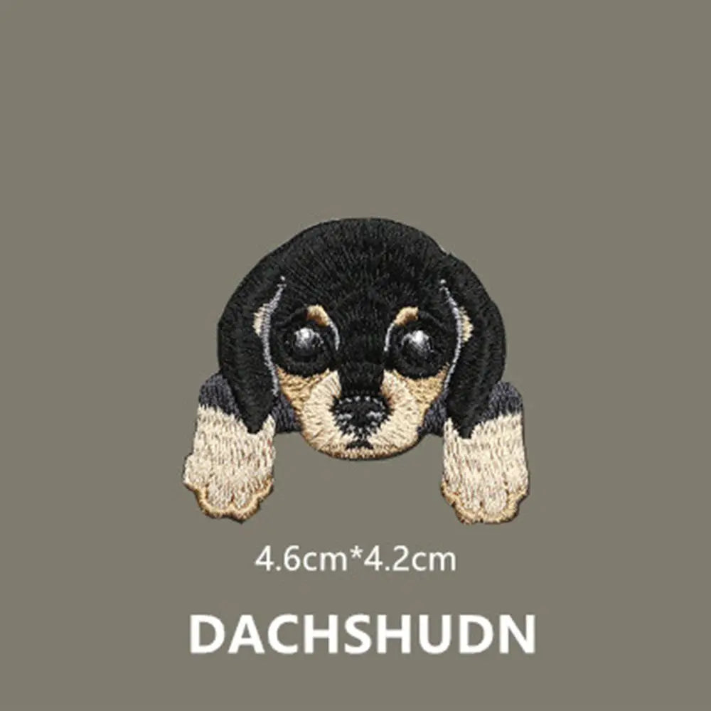 Cute Small Dog Baby's Clothes Patch Clothing Patches Applique Backpack Decoration