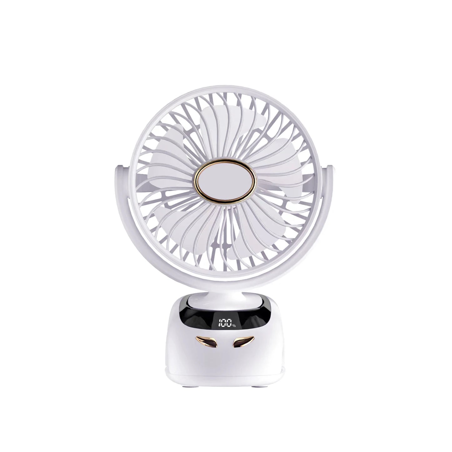 Portable Desktop Wireless Clip-on Electric Fan 2000mAh Battery Outdoor Travel Portable Electric Mini Fan for Baby Stroller Cart