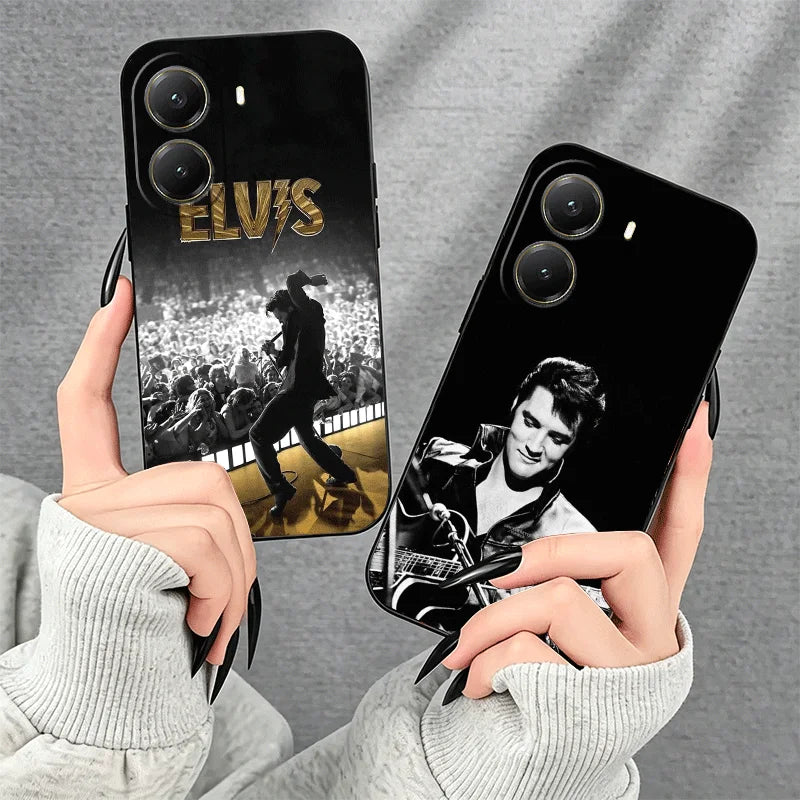 Soft Phone Case For Xiaomi Poco M7 M8 X7 X8 Pro Max X5 X3 Singer E-Elvis P-Presley X6 M6 M5S F8 F7 Redmi 15 15C 14C 13C 15T 17T