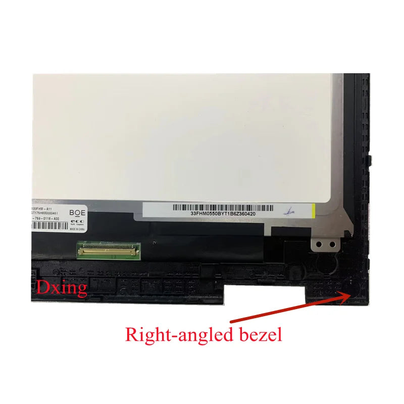 13.3" for DELL Inspiron 13 5368 5378 5379 p69g LCD Screen+Touch Digitizer Assembly+FRAME BEZEL B133HAB01.0 NV133FHM-N41 A11 IPS