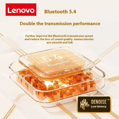 Lenovo Pro 5s Headphones Mini Portable Wireless Bluetooth Earphones Noise Reduction and Long Battery Life With Mic 2026