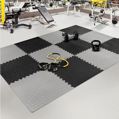 30x30cm 16 Pcs Interlocking Yoga Mat Home Gym and Yoga Equipment Protective Mat EVA Foam Non Slip Flooring Indoor Fitness