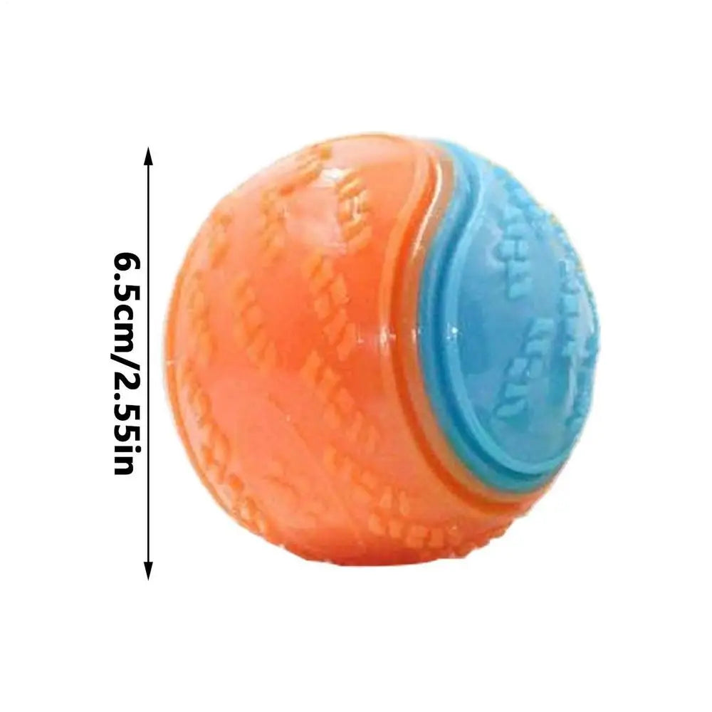 Dogs Chew Ball Interactive Toys Soft Toys for Dog Pet Teeth Cleaning Bite Resistance Squeaky Dog Ball Toy Pet Products