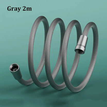 Braided shower pipe, universal water pipe, cold and hot water shower head, explosion-proof connection pipe
