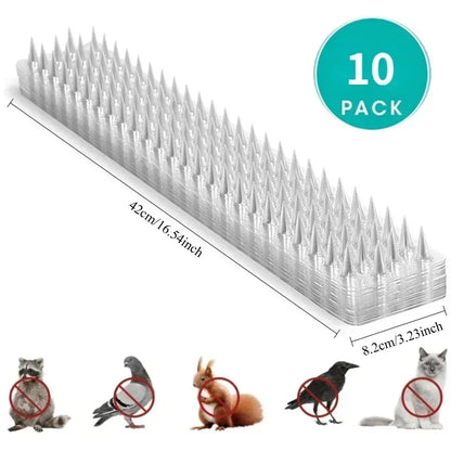Pet Supplies Prevent Cats Dogs From Digging Holes Climbing Mats Spikes Repeller Plastic Repellent Plastic Bird PVC Transparent